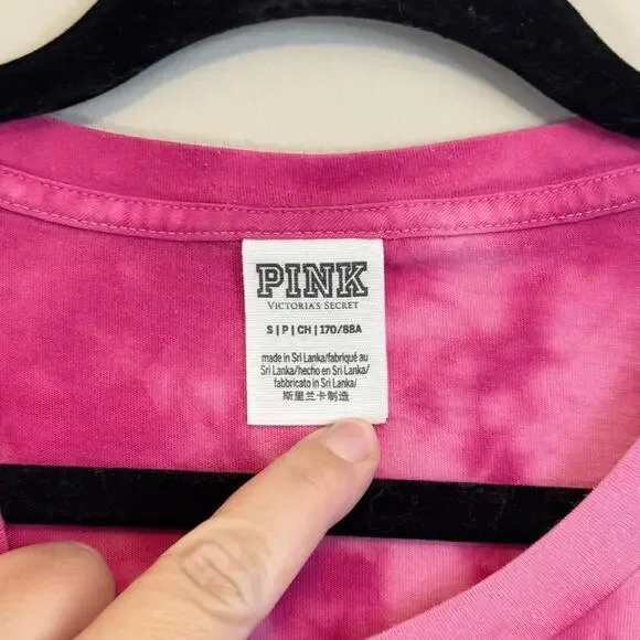 Pink Victoria's Secrets T-Shirt Pink Small - Picture 4 of 5